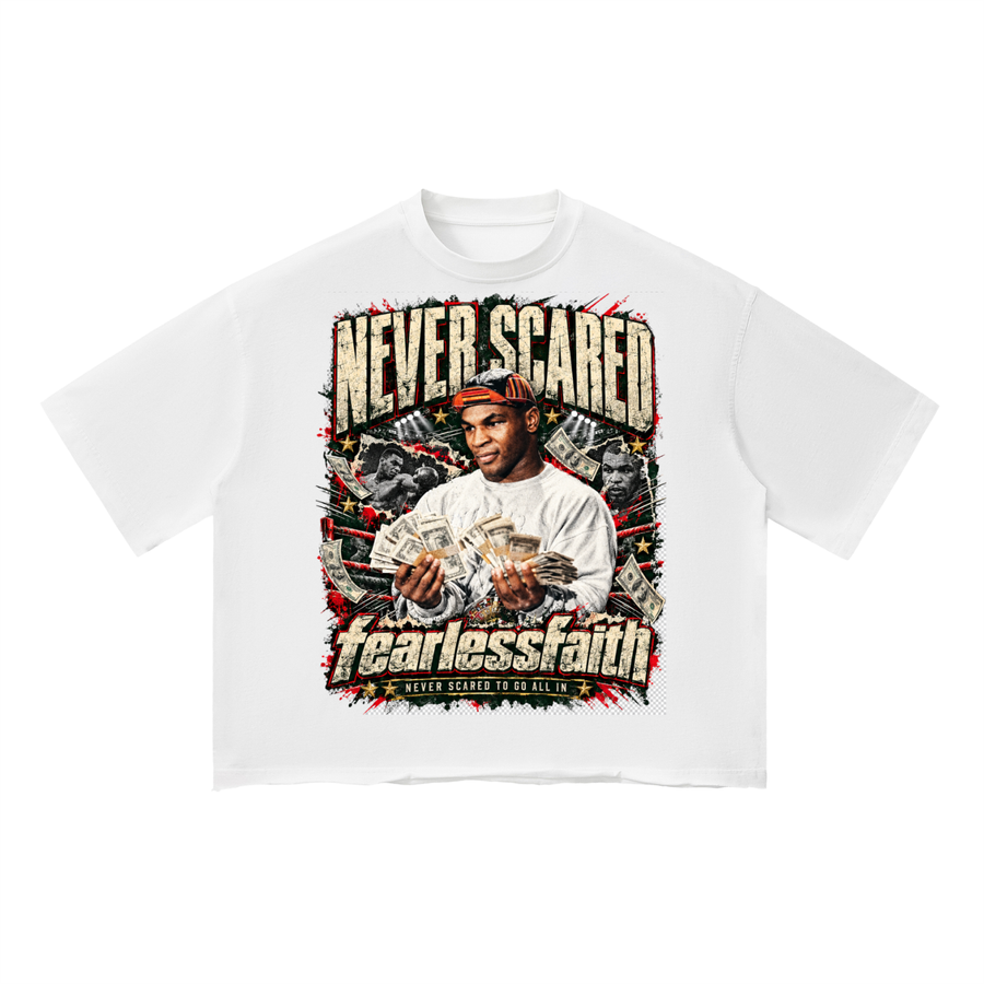 Fearless Faith Iron Built Vintage Wash Boxy T-Shirt